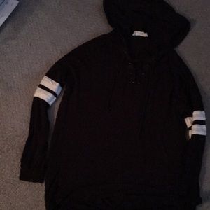 Black hoodie